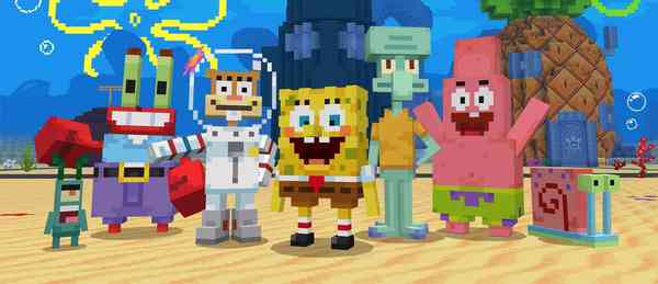 Квадратные штаны в квадратном мире: Mojang выпустила кроссовер Minecraft с "Губкой Бобом"