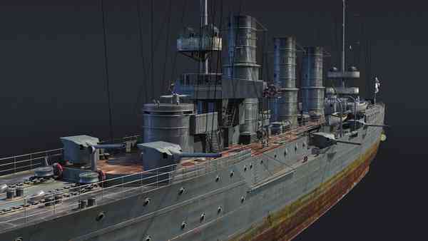 War Thunder SMS Эльбинг: Броня Внутри