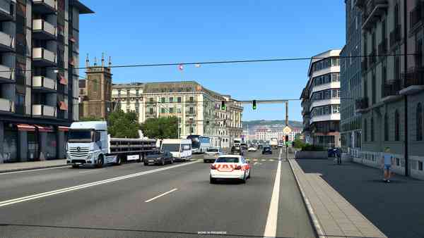 EURO TRUCK SIMULATOR 2 Переделка в Швейцарии - Женева