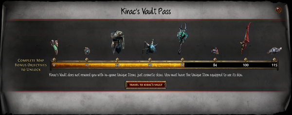 Path of Exile Reintroducing Kirac's Vault Pass