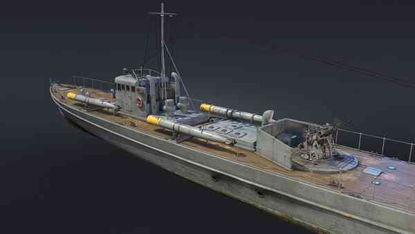 Техника боевого пропуска War Thunder: Торпедный катер Тип Т-51А