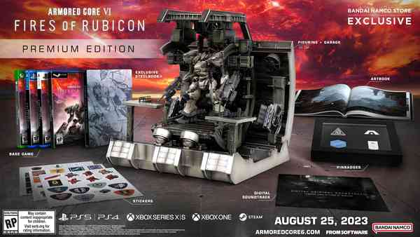 Анонсировано коллекционное издание Armored Core 6 с фигуркой меха за 230 долларов