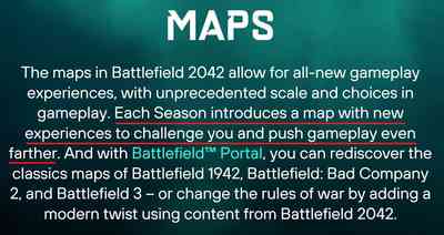 EA ограничит поддержку Battlefied 2042 одной картой за сезон