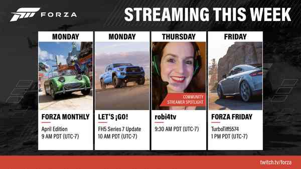 Forza Horizon 5 Forza Monthly livestream | 25 апреля