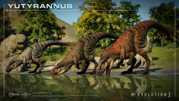 Jurassic World Evolution 2 Полевой путеводитель по видам - Yutyrannus