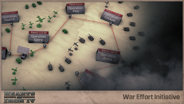 Hearts of Iron IV War Effort - Operation Alpha [1.12.13 Checksum b721]