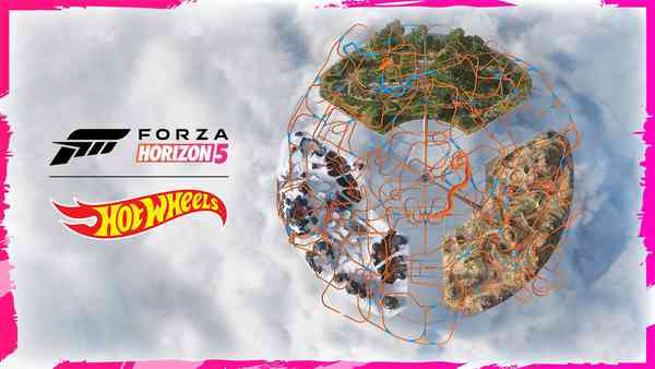 Разработчики Forza Horizon 5 раскрыли полную карту дополнения Hot Wheels — его релиз состоится сегодня