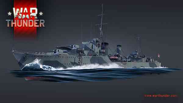 War Thunder “Export order”: Destroyer HMS Mohawk