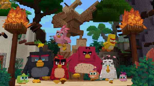Для Minecraft вышло дополнение-кроссовер с Angry Birds