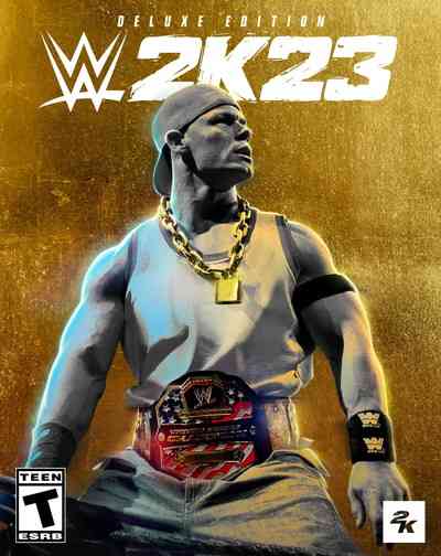 Announced WWE 2K23  on the cover of John Cena