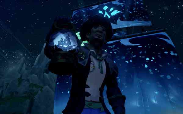 Sea of Thieves От концепции к косметике: Снежный корабельный фонарь