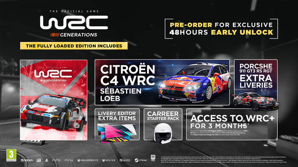 WRC Generations – The FIA WRC теперь доступен!