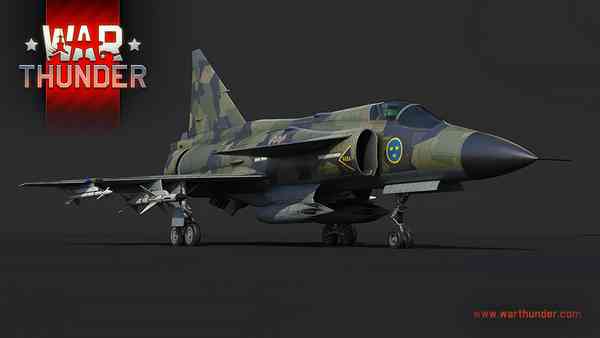 War Thunder Perfect interceptor JA37 Jaktviggen and Premium J35A Draken