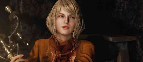 В ремейке Resident Evil 4 Эшли носит скорт вместо привычной юбки