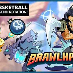 BRAWLHALLA обновление ротации Bombsketball и Legend 2v2!