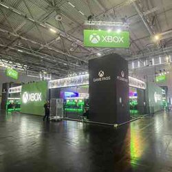 Ready to meet players: Microsoft shared photos of the Xbox booth at Gamescom 2022
