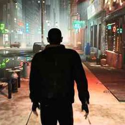 Nico Bellick walks through Liberty City in a Grand Theft Auto IV remake concept trailer