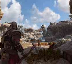 Kratos in different worlds in the new screenshots of God of War Ragnarok and detailed renderings of the main characters