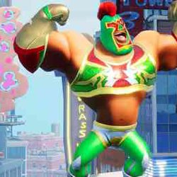 A mix of wrestling and the "royal battle" Rumbleverse came out on consoles and PC
