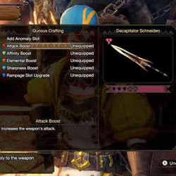 MONSTER HUNTER RISE A Message From Director Suzuki – Qurious Crafting: Weapon Upgrades!