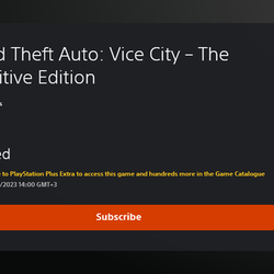 Vice City will be removed from the expanded PS Plus in February