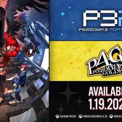 Remasters of Persona 3 Portable and Persona 4 Golden will be released simultaneously in January