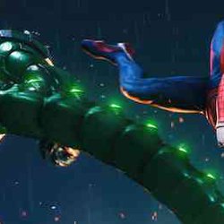 скриншоты PC-версии Spider-Man: Remastered с демонстрацией игры в сверхшироком формате