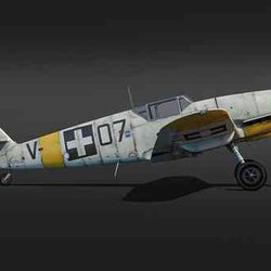 War Thunder Боевые машины: Bf 109 F-4 (Италия)