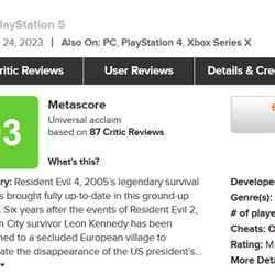 Ремейк Resident Evil 4 получает очень высокие оценки в западной прессе