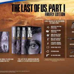 The Last of Us: Part I - Firefly Edition для PlayStation 5 выпустят в Европе