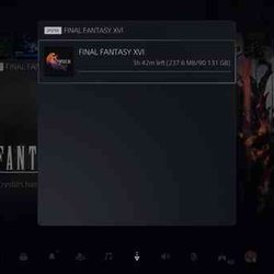 На консолях PlayStation 5 стартовала предзагрузка Final Fantasy XVI с патчем первого дня