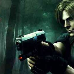 Polygonal Leon vs Zombies with Axes in Demake Roller Resident Evil 4