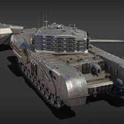 War Thunder Battle Pass vehicles: Churchill Crocodile